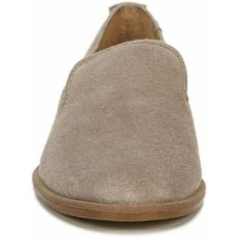 Franco Sarto Womens 10 Jeena Loafer Suede Leather Slip-on Shoes Classic Beige - Picture 6 of 10